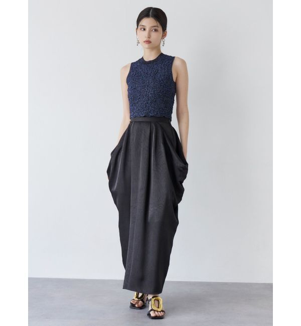 MURUA「ラメジャガードニットタンク」|ニット・セーター|