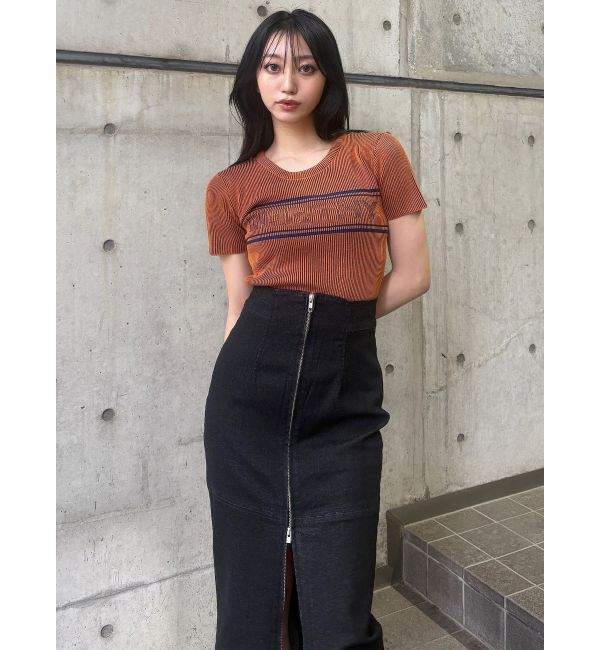 MURUA「マルチウェイZIPデニムスカート」|スカート|