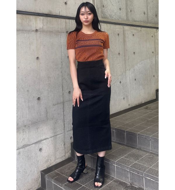 MURUA「マルチウェイZIPデニムスカート」|スカート|