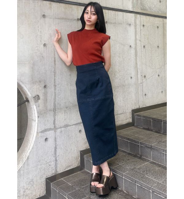 MURUA「マルチウェイZIPデニムスカート」|スカート|