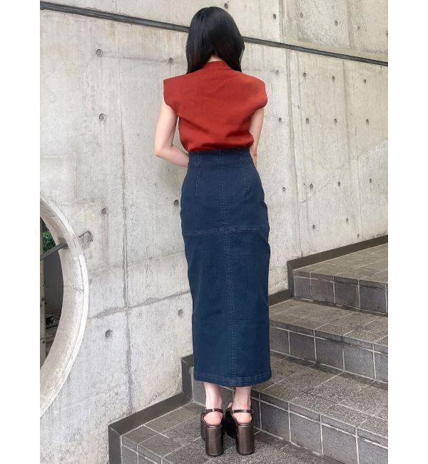 MURUA「マルチウェイZIPデニムスカート」|スカート|