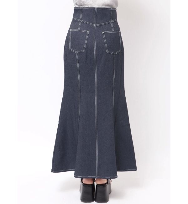 MURUA「デニムライクステッチスカート」|スカート|