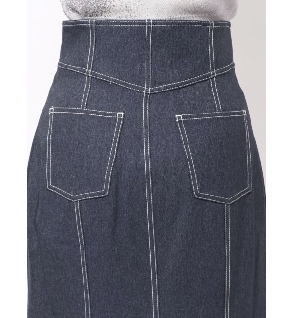 MURUA「デニムライクステッチスカート」|スカート|