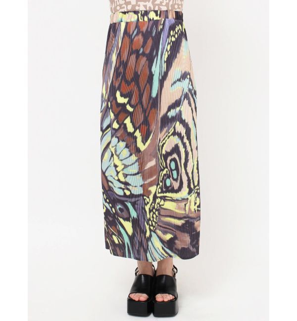 MURUA「バタフライパターンナロースカート」|スカート|