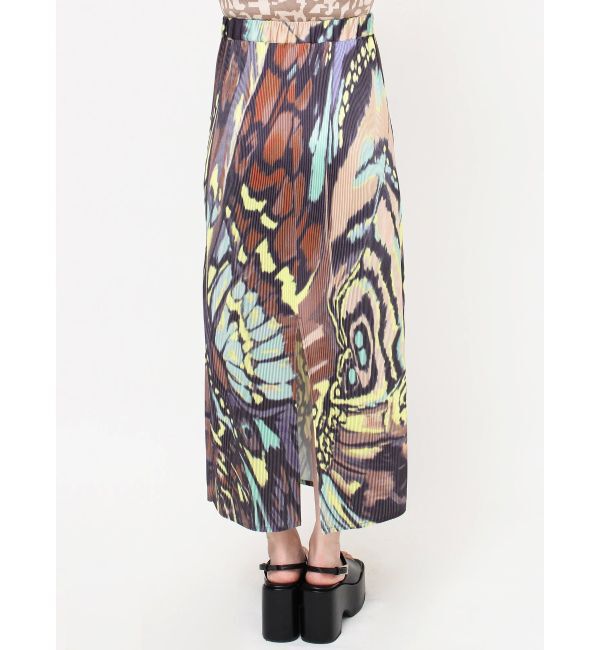 MURUA「バタフライパターンナロースカート」|スカート|