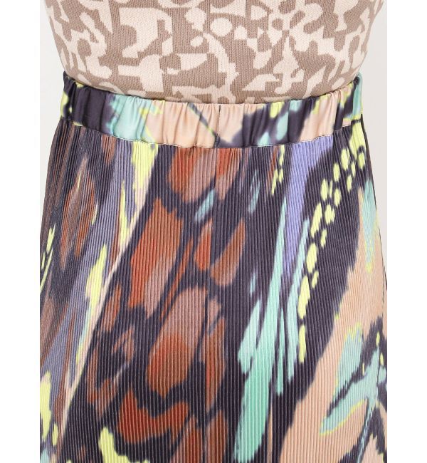 MURUA「バタフライパターンナロースカート」|スカート|