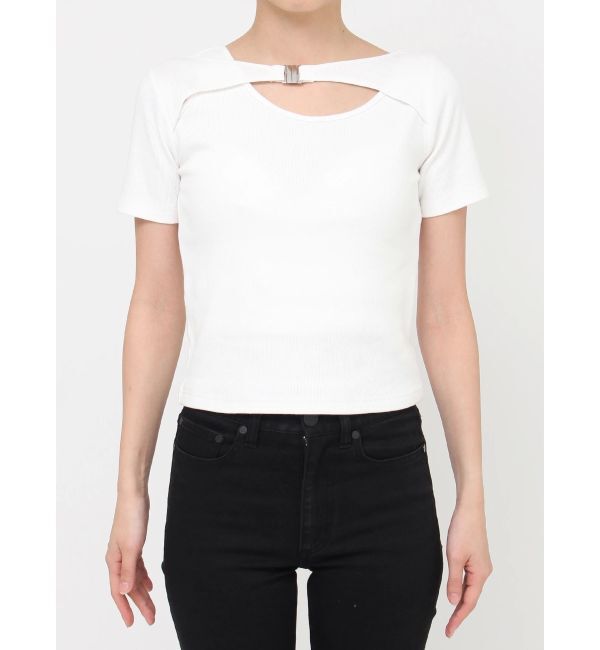 MURUA「フロントパーツレイヤードトップス」|Tシャツ・カットソー|