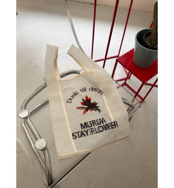 MURUA「【MURUA&times;STAYFLOWER】フラワーデザイントートBAG」|その他|