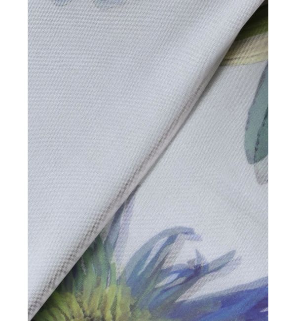 MURUA「【MURUA&times;STAYFLOWER】チュールドッキングフラワーTシャツ」|Tシャツ・カットソー|