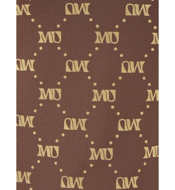 MURUA「フロッキーモノグラムシアートップス」|Tシャツ・カットソー|