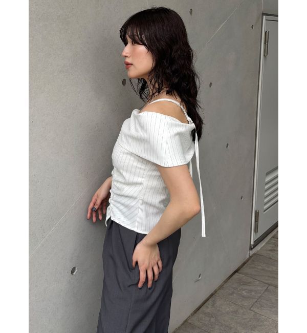 MURUA「オフショルシャーリングシャツ」|シャツ・ブラウス|