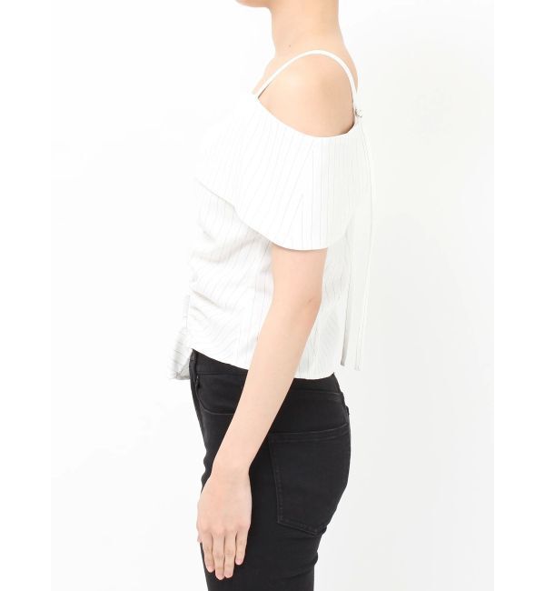 MURUA「オフショルシャーリングシャツ」|シャツ・ブラウス|