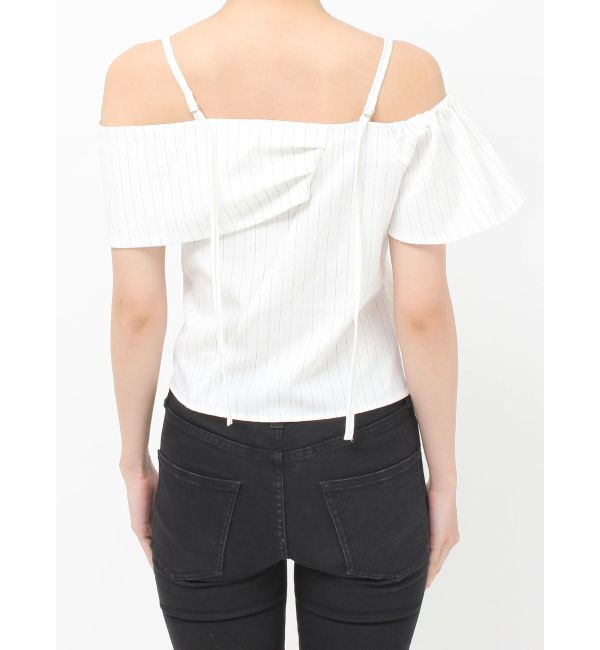 MURUA「オフショルシャーリングシャツ」|シャツ・ブラウス|