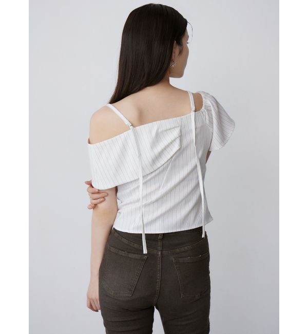 MURUA「オフショルシャーリングシャツ」|シャツ・ブラウス|