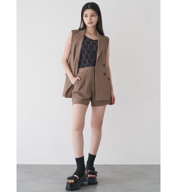 MURUA「ダブルタックショートパンツ」|その他|