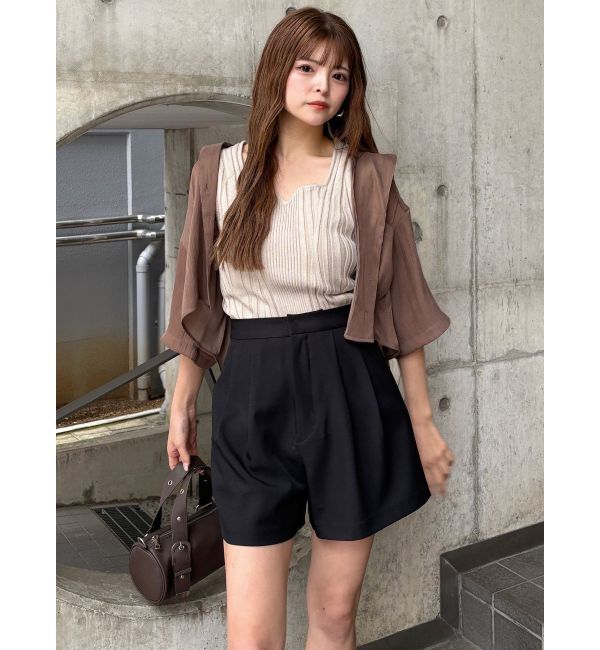 MURUA「ダブルタックショートパンツ」|その他|