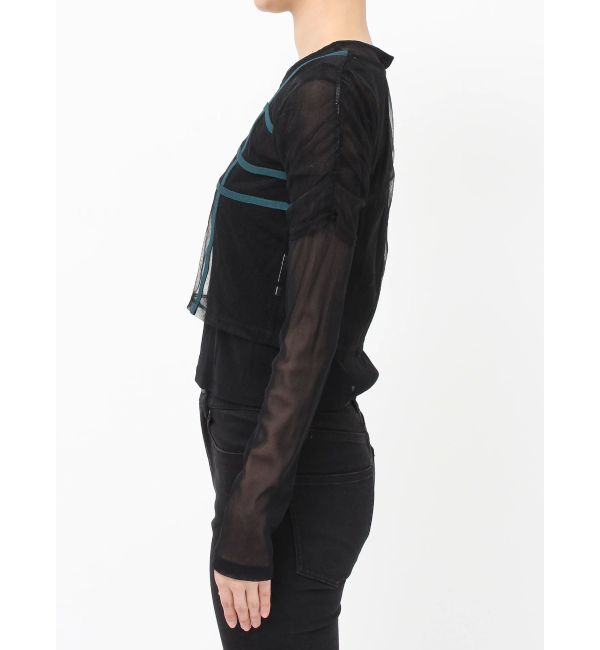 MURUA「コードビスチェデザインレイヤードトップス」|Tシャツ・カットソー|