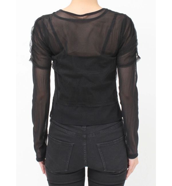 MURUA「コードビスチェデザインレイヤードトップス」|Tシャツ・カットソー|