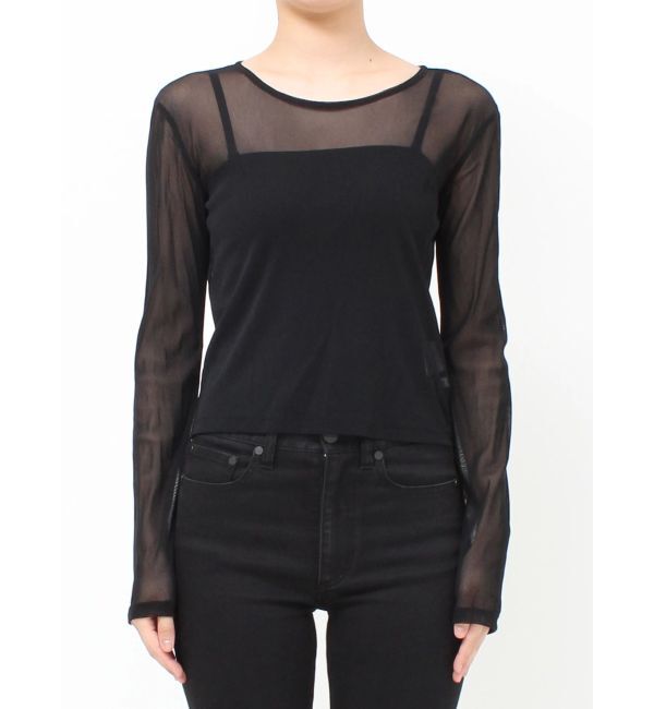 MURUA「コードビスチェデザインレイヤードトップス」|Tシャツ・カットソー|