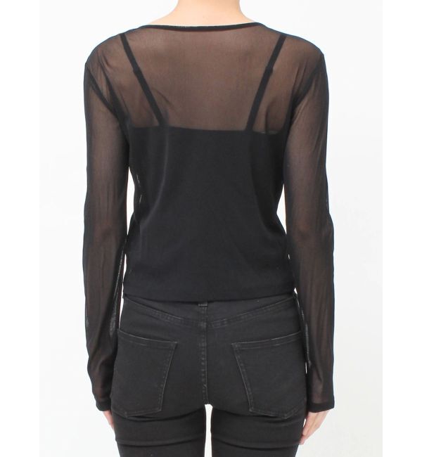 MURUA「コードビスチェデザインレイヤードトップス」|Tシャツ・カットソー|