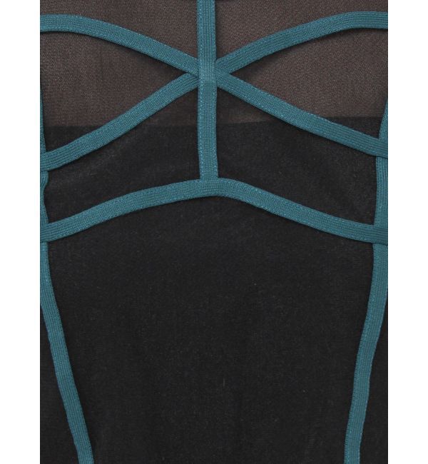 MURUA「コードビスチェデザインレイヤードトップス」|Tシャツ・カットソー|