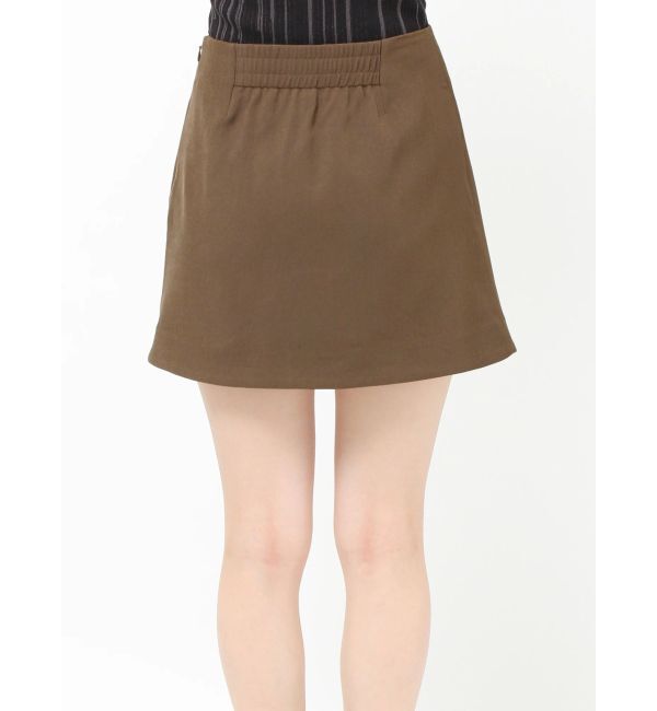 MURUA「タックドレープミニスカート【セットアップ着用可】」|スカート|