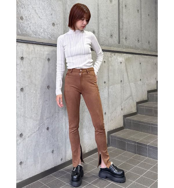 MURUA「フェイクスウェードパンツ【セットアップ着用可】」|その他|