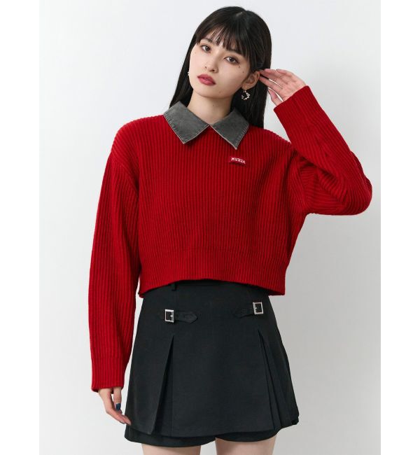 MURUA「デザインカラーニット」|ニット・セーター|