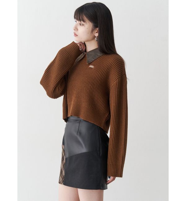 MURUA「デザインカラーニット」|ニット・セーター|