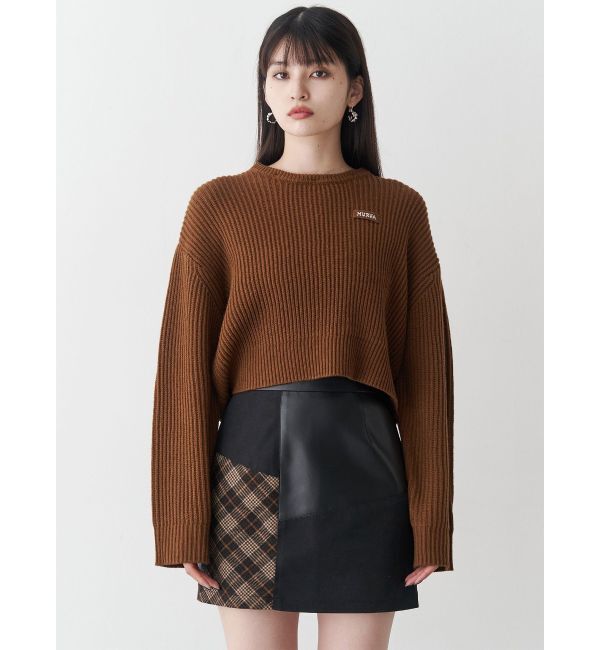 MURUA「デザインカラーニット」|ニット・セーター|