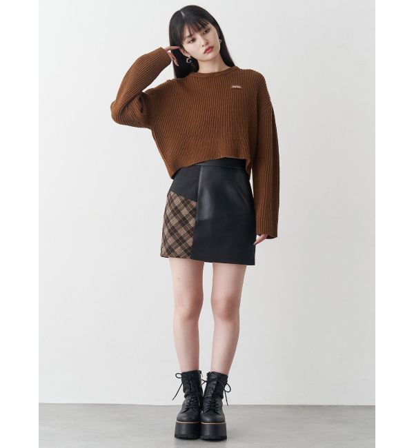 MURUA「デザインカラーニット」|ニット・セーター|