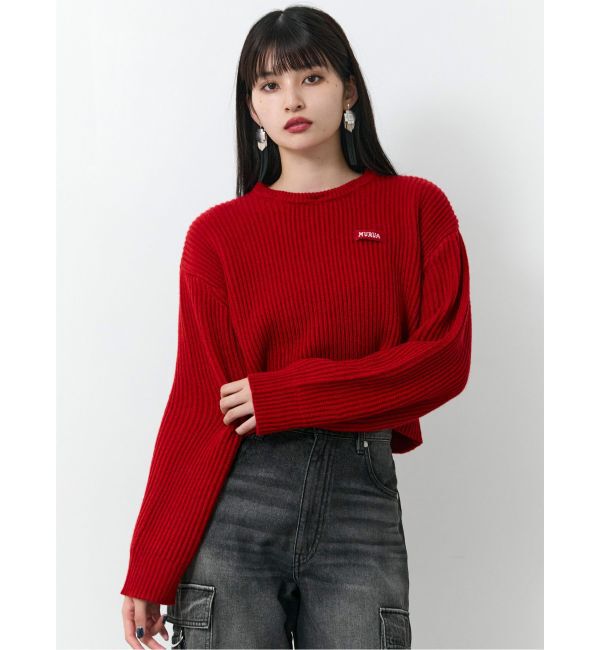 MURUA「デザインカラーニット」|ニット・セーター|