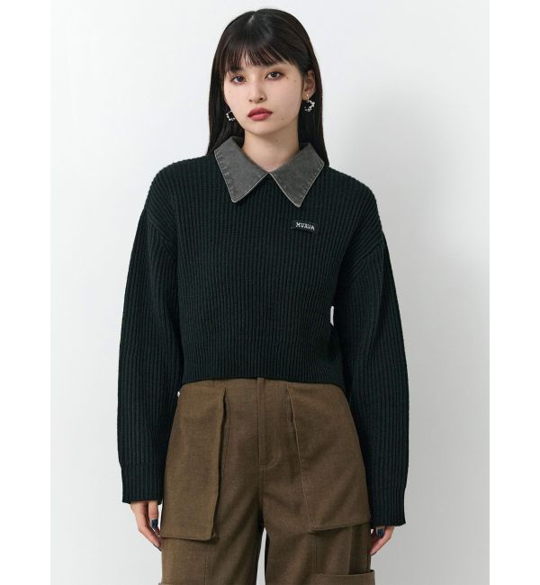 MURUA「デザインカラーニット」|ニット・セーター|