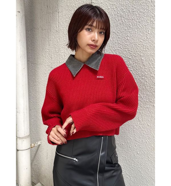 MURUA「デザインカラーニット」|ニット・セーター|