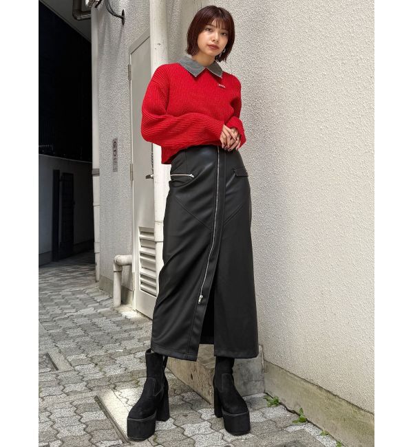 MURUA「デザインカラーニット」|ニット・セーター|