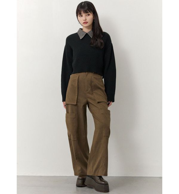 MURUA「デザインカラーニット」|ニット・セーター|