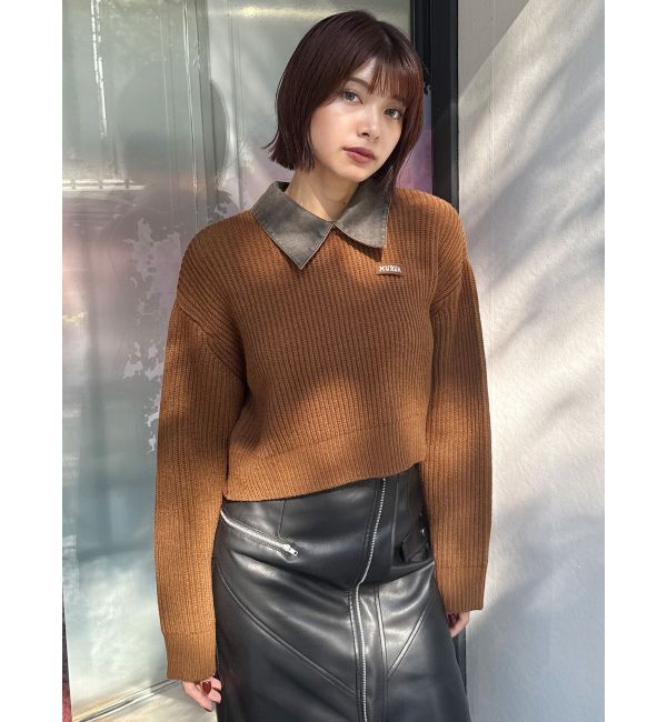 MURUA「デザインカラーニット」|ニット・セーター|