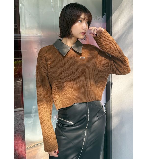 MURUA「デザインカラーニット」|ニット・セーター|