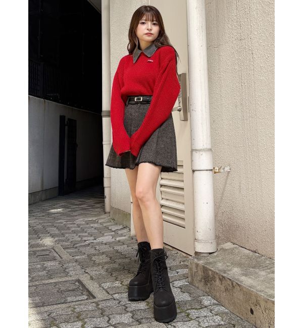 MURUA「デザインカラーニット」|ニット・セーター|