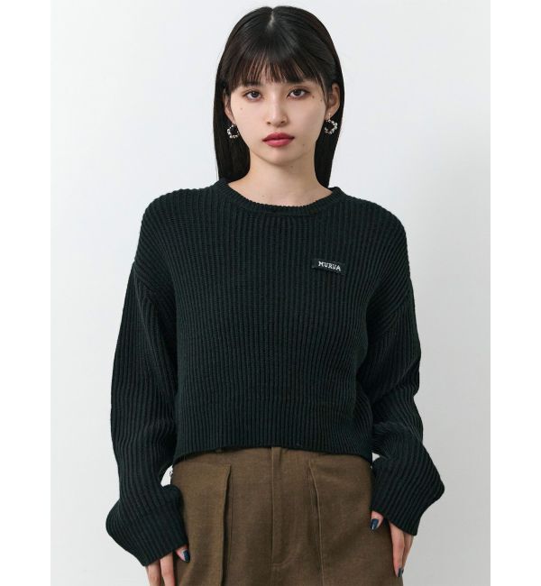 MURUA「デザインカラーニット」|ニット・セーター|