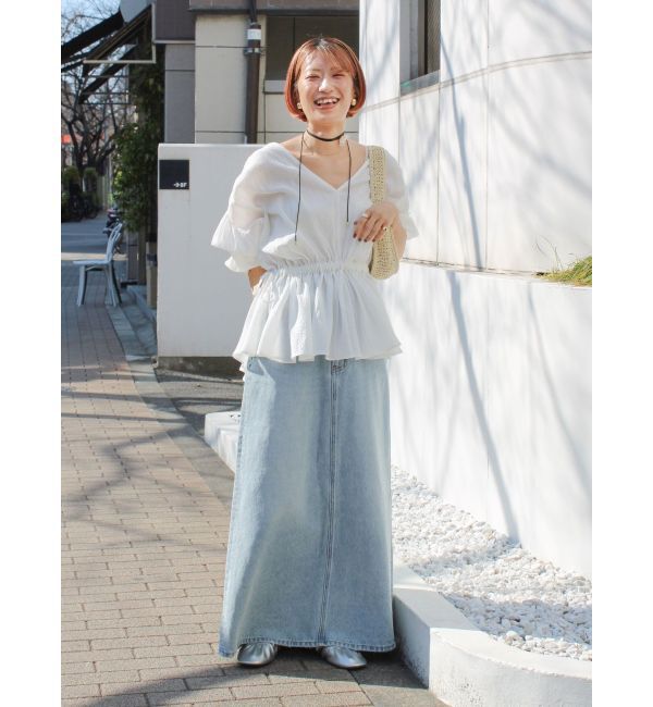 Ungrid「スリーブボリュームブラウス」|シャツ・ブラウス|