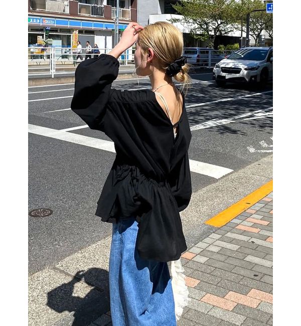 Ungrid「スリーブボリュームブラウス」|シャツ・ブラウス|