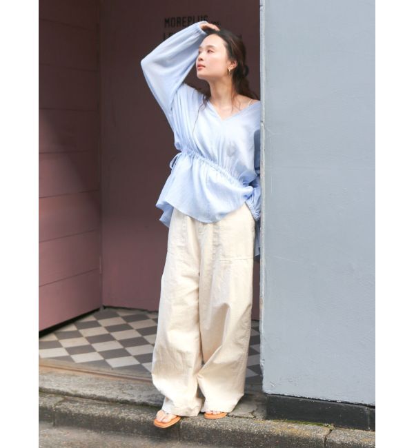 Ungrid「スリーブボリュームブラウス」|シャツ・ブラウス|