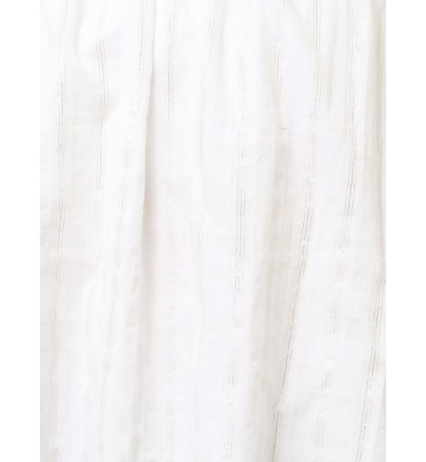 Ungrid「オフショルラメドビーハーフスリーブブラウス」|シャツ・ブラウス|