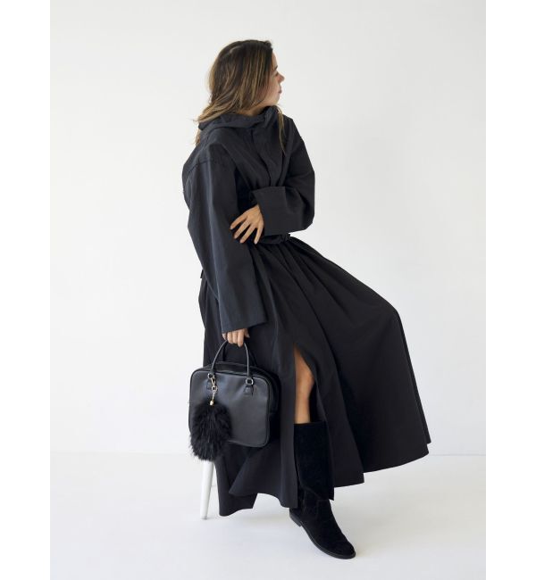 Ungrid「フェイクレザースクエアハンドバッグ」|その他|