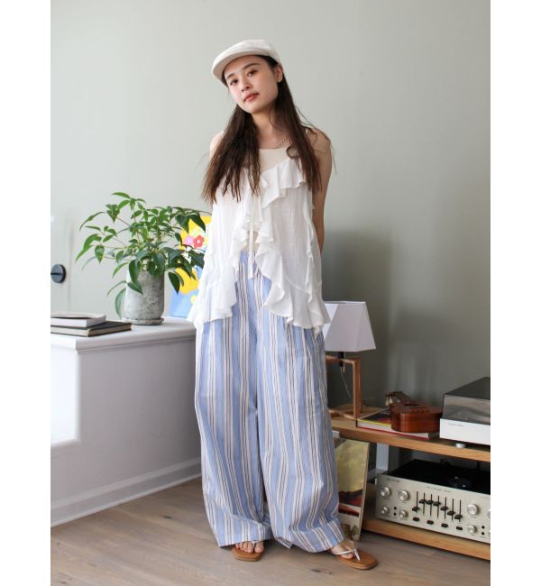 Ungrid「コットンフリルキャミ」|キャミソール|