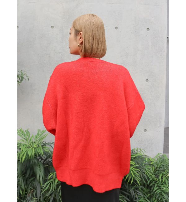 Ungrid「【WEB限定】ロゴルーズニット」|ニット・セーター|