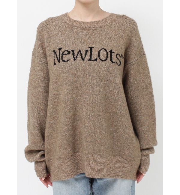Ungrid「【WEB限定】ロゴルーズニット」|ニット・セーター|