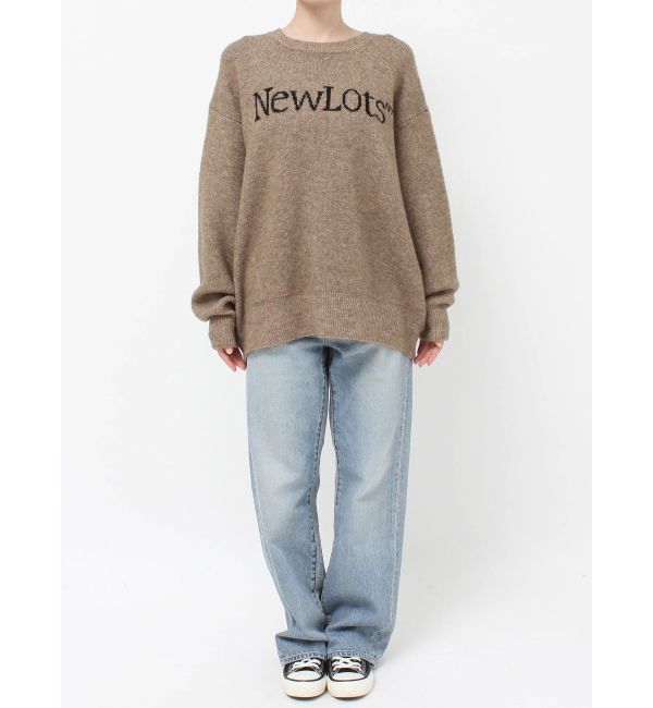 Ungrid「【WEB限定】ロゴルーズニット」|ニット・セーター|