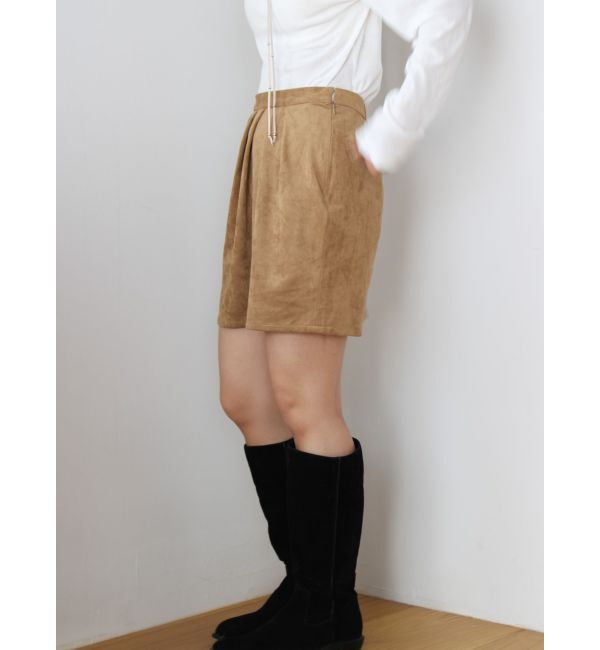 Ungrid「フェイクスウェードミニスカート」|スカート|